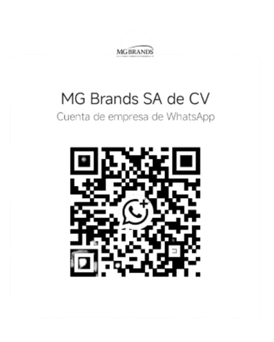 Código QR MG Brands SA de CV